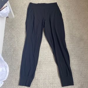 Black lululemon joggers